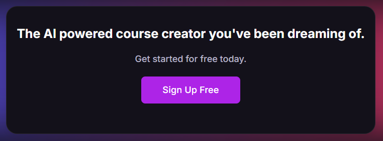 Coursebox AI Start FREE